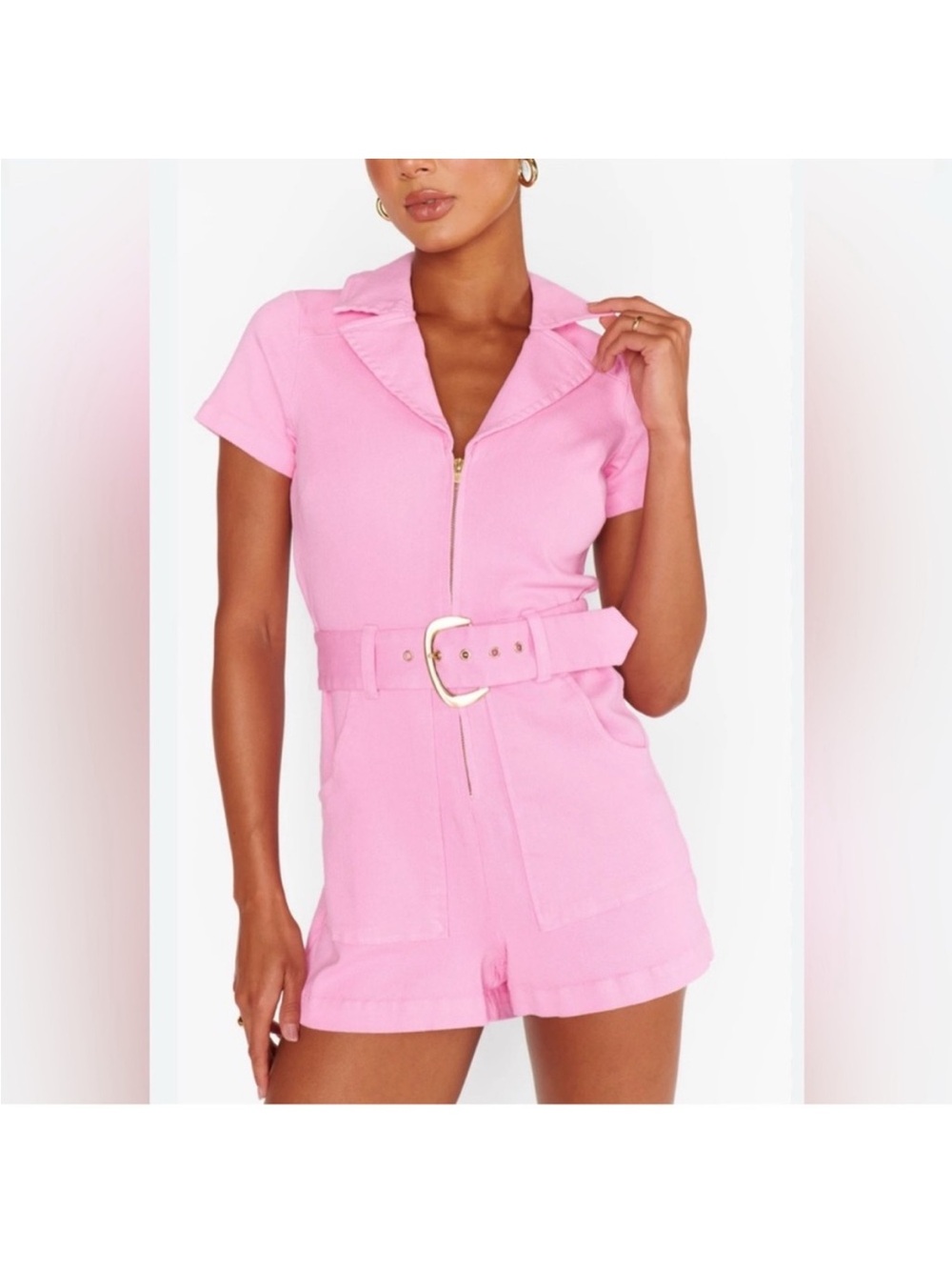 Show me your mumu Pink outlaw Romper